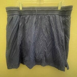 Columbia Navy Textured Skirt XL